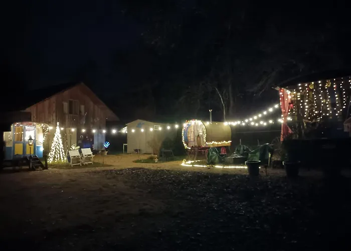 Quarto em Acomodações Particulares Git'an Perigord Roulotte Bella Groléjac